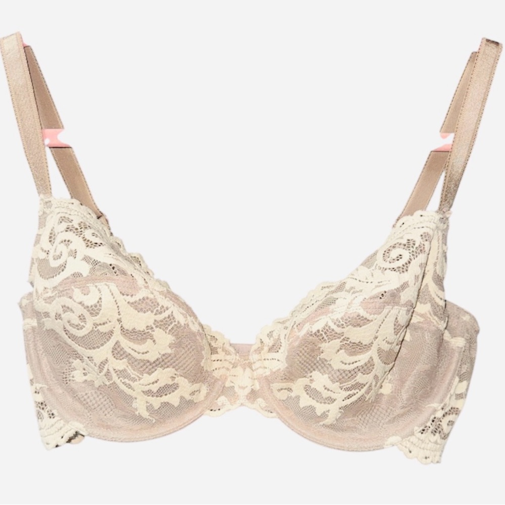 Wacoal Lace Cafe Au Lait Underwire Bra Size